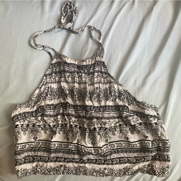 PacSun Print Halter Top - Picture 1 of 3